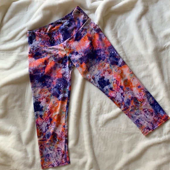 ONZIE multicolored legging yoga pant - Picture 2 of 8